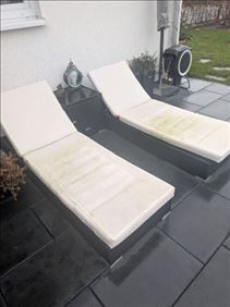 Abbildung: Sonnenliegen 2 Polyrattan 