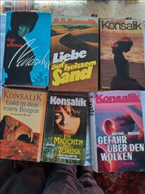 Abbildung: Konsalik Bücher