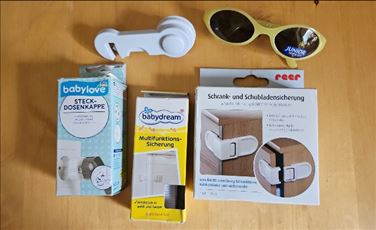 Abbildung: Baby- und Kindersicherung Babysonnenbrille