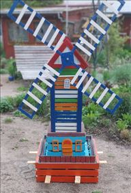 Abbildung: Mühle Kunterbunt
